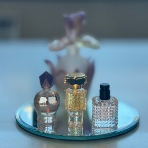 Mini Perfume Trio: Rabanne, Valentino, and Viktor & Rolf